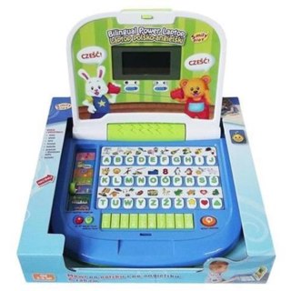 Zabawka edukacyjna Laptop dwujęzyczny SMILY PLAY 8030