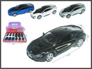 Auto Osobowe metalowe BMW I8 13cm