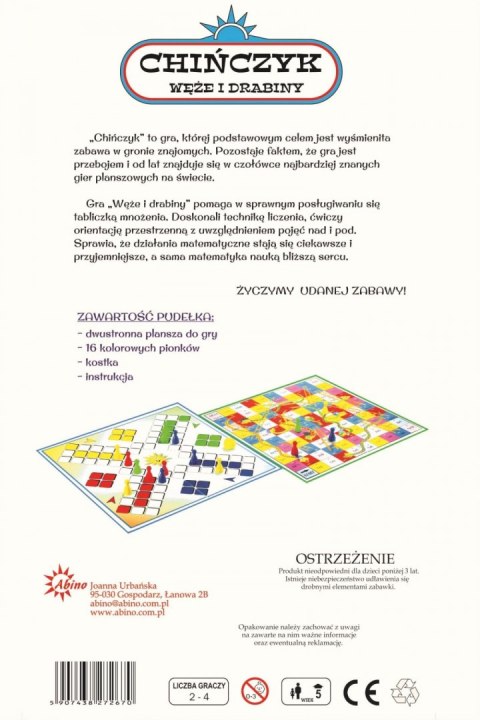 Chińczyk - Wieże i Drabiny ABINO