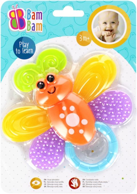 Gryzak Grzechotka Motyl BAM BAM 359922