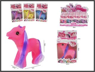 KONIK PONY GUM 7X12X3 MIX3 WB DISPL 16/288