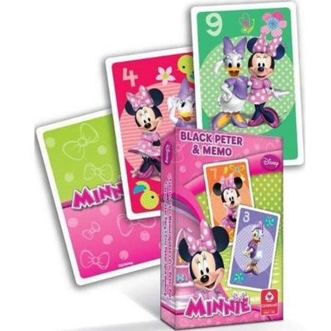 Karty do gry Piotruś Myszka Minnie Czarny Piotruś CARTAMUNDI 1289000723