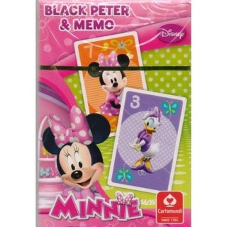 Karty do gry Piotruś Myszka Minnie Czarny Piotruś CARTAMUNDI 1289000723