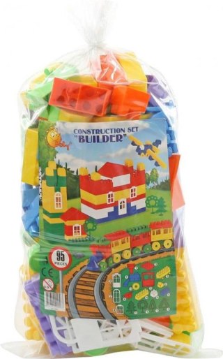Klocki 95el Budowniczy średni POLESIE 0583