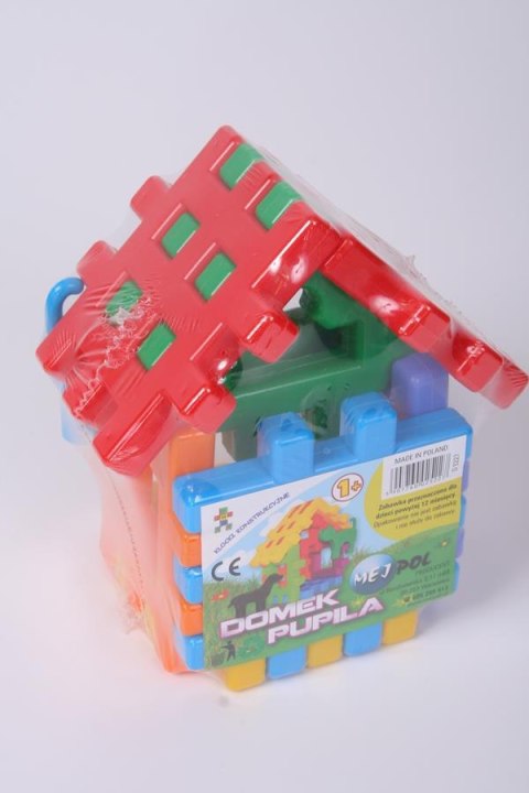 Klocki konstrukcyjne wafle Domek Pupila CZAKO 025227