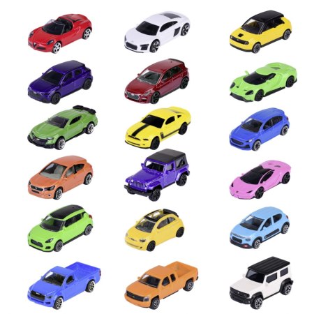 Majorette Street Cars, 18 rodz.