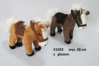 Pluszak Koń z głosem 20cm SUN-DAY K1033