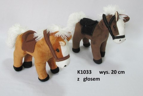 Pluszak Koń z głosem 20cm SUN-DAY K1033