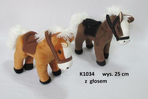 Pluszak Koń z głosem 25cm SUN-DAY K1034