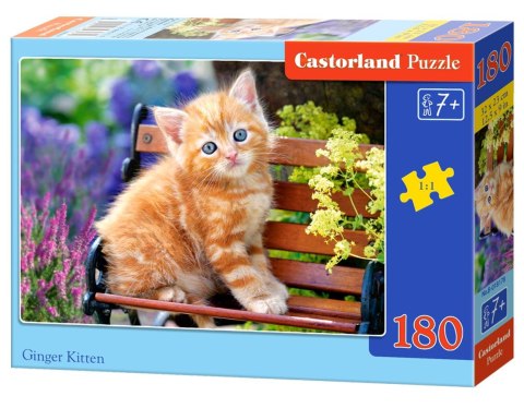 Puzzle 180 elementów Ginger Kitten CASTORLAND B-018178