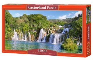 Puzzle 4000 elementów Krka Waterfalls, Croatia CASTORLAND C-400133-2