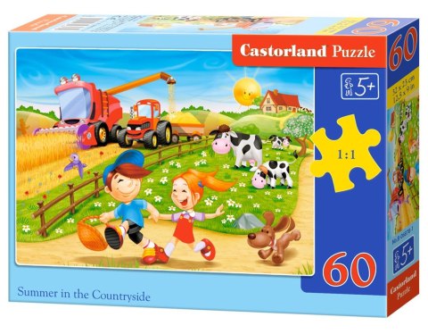 Puzzle 60 elementów Summer in the Countryside CASTORLAND B-06878