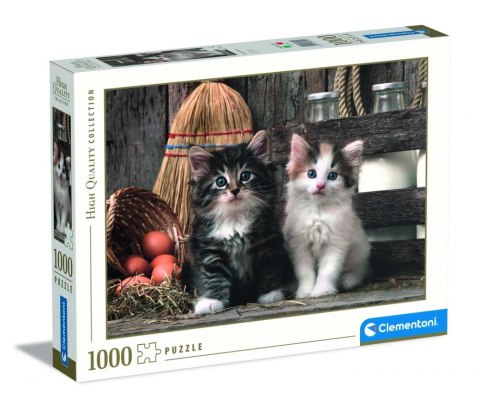 Puzzle Clementoni 1000 elementów HQ Koty 39340