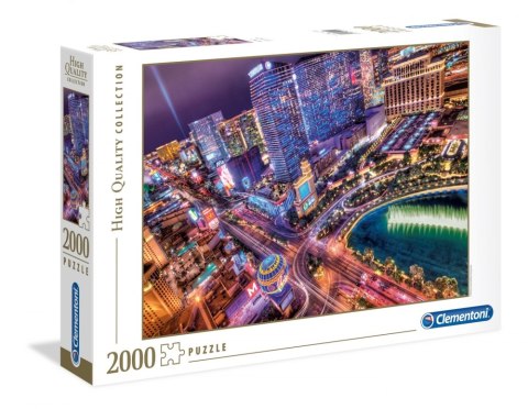 Puzzle Clementoni 2000 elementów Las Vegas 32555