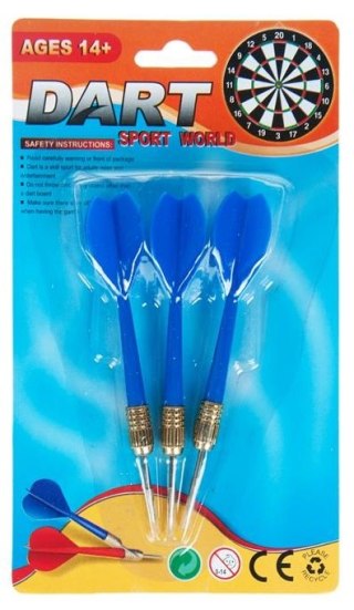 Rzutki metalowe 3szt MEGA CREATIVE 337382