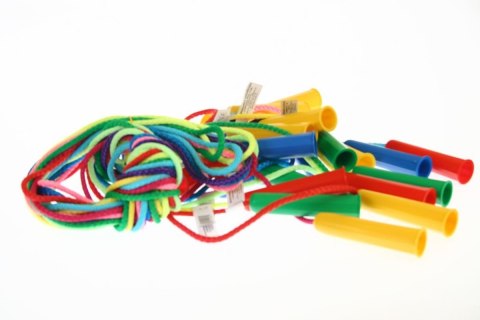 Skaknka sznurowana z plastikowymi rączkami mix PASMANTEX 5105