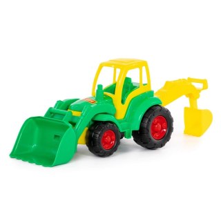 Traktor z akcesoriami 48 cm Mistrz Wader POLESIE 0513
