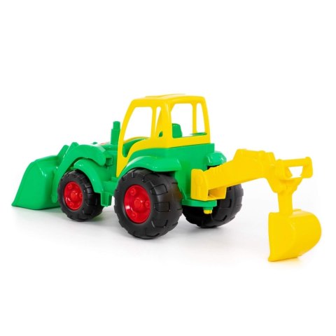Traktor z akcesoriami 48 cm Mistrz Wader POLESIE 0513