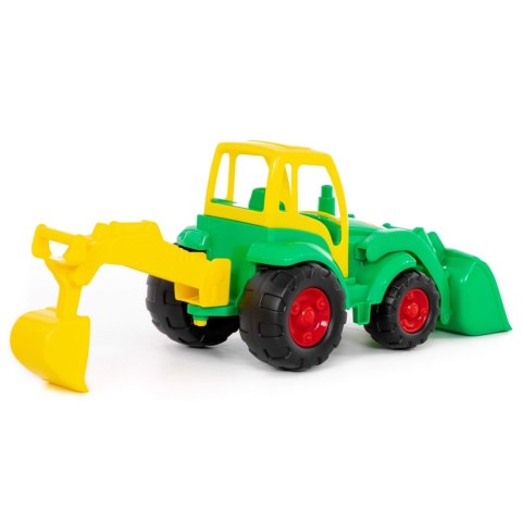 Traktor z akcesoriami 48 cm Mistrz Wader POLESIE 0513