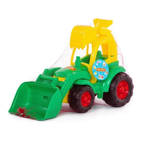 Traktor z akcesoriami 48 cm Mistrz Wader POLESIE 0513