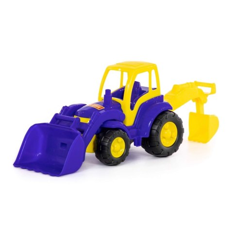 Traktor z akcesoriami 48 cm Mistrz Wader POLESIE 0513
