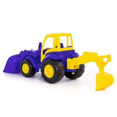 Traktor z akcesoriami 48 cm Mistrz Wader POLESIE 0513
