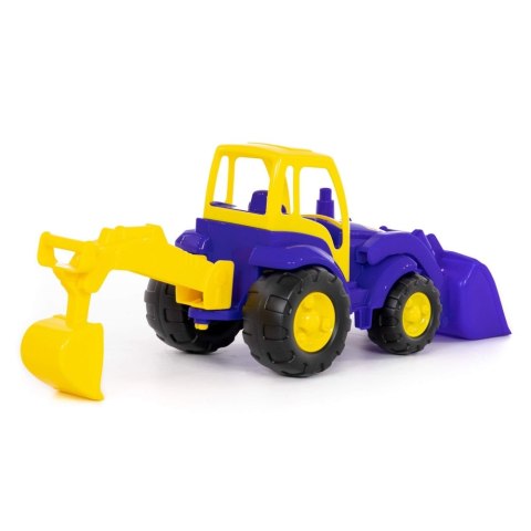 Traktor z akcesoriami 48 cm Mistrz Wader POLESIE 0513