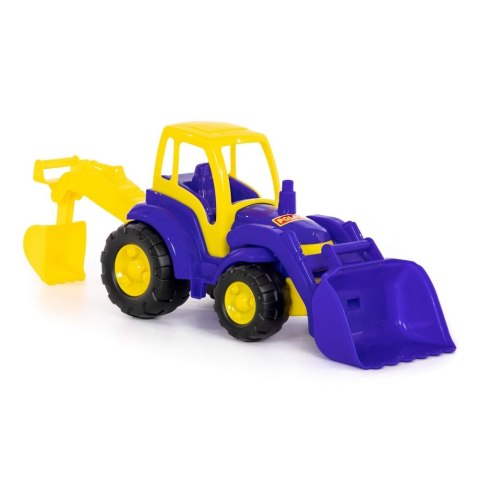 Traktor z akcesoriami 48 cm Mistrz Wader POLESIE 0513