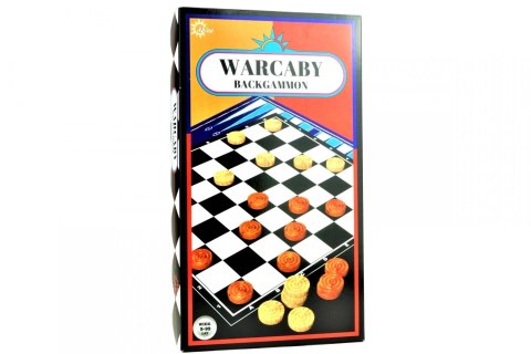 WARCABY-BACKGAMMON Gra ABINO