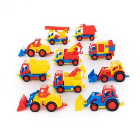 Auto ciężarowe Śmieciarka 18cm POLESIE 47298 WADP