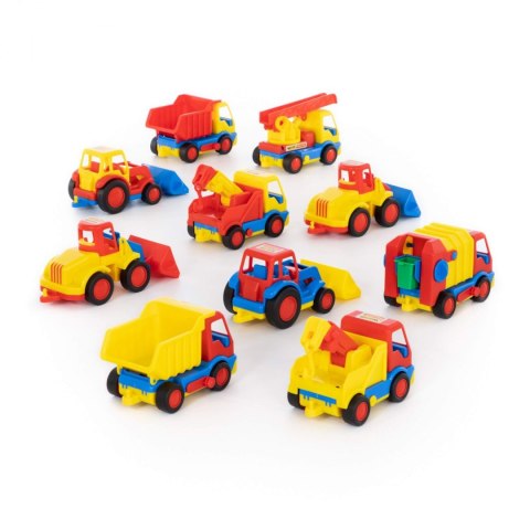 Auto ciężarowe Śmieciarka 18cm POLESIE 47298 WADP