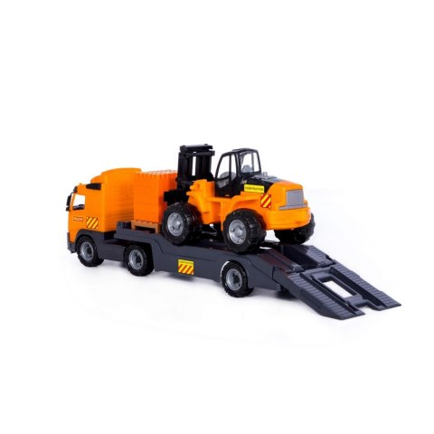 Auto ciężarowe holownik wózek widłowy 75cm Volvo WADER POLESIE 36889 WADP