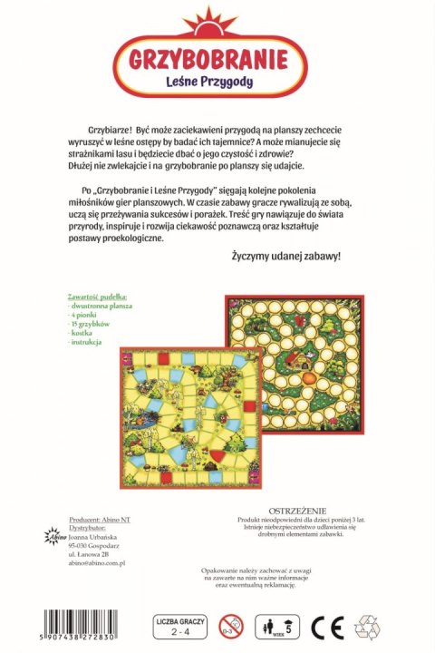 Grzybobranie - Leśne Przygody ABINO