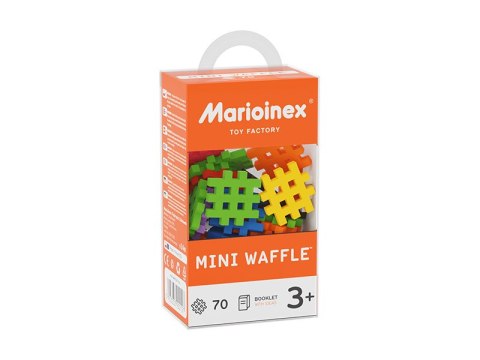 Klocki konstrukcyjne Mini Waffle 70 elementów MARIOINEX 902127