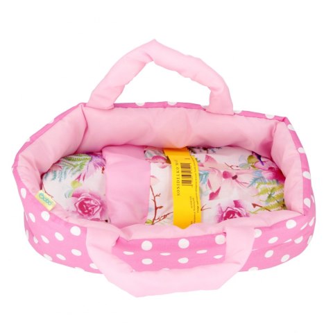 Nosidełko dla lalek materiał pościel 35cm 261025