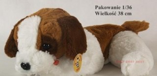 Pluszak 34 cm Pies z głosem leżący DEEF 3123