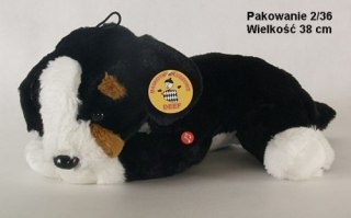 Pluszak Pies leżący z głosem 34cm DEEF 3124