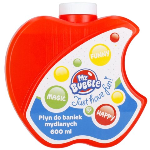 Płyn do baniek 600 ml Jabłko MY BUBBLE 398235