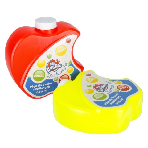 Płyn do baniek 600 ml Jabłko MY BUBBLE 398235