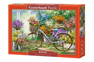 Puzzle 1000 elementów The Flower Mart CASTORLAND C-103898