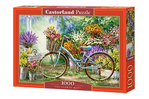 Puzzle 1000 elementów The Flower Mart CASTORLAND C-103898