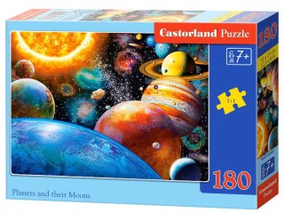 Puzzle 180 elementów Planets and their Moons CASTORLAND B-018345