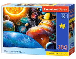 Puzzle 300 elementów Planets and their Moons CASTORLAND B-030262