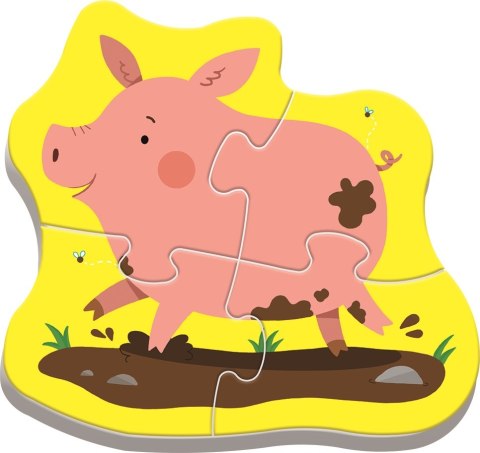 Puzzle Baby Classic Zwierzęta na wsi TREFL 36070 TREF