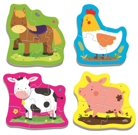 Puzzle Baby Classic Zwierzęta na wsi TREFL 36070 TREF