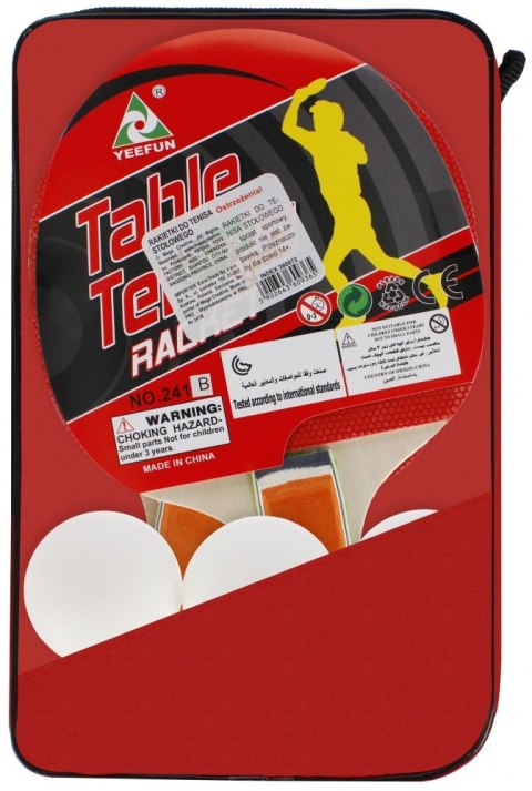 Rakietki do tenisa stołowego z piłka MEGA CREATIVE 380072
