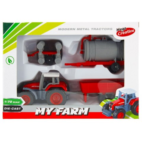 Traktor Moje Ranczo metalowy MEGA CREATIVE 382382