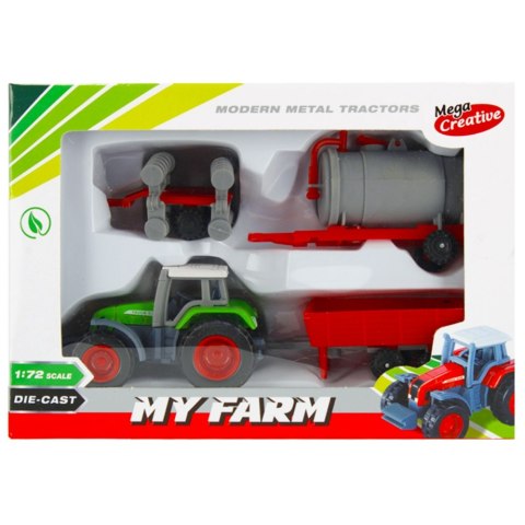 Traktor Moje Ranczo metalowy MEGA CREATIVE 382382