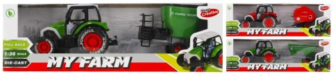 Traktor z maszyną rolniczą Moje Ranczo MEGA CREATIVE 405333