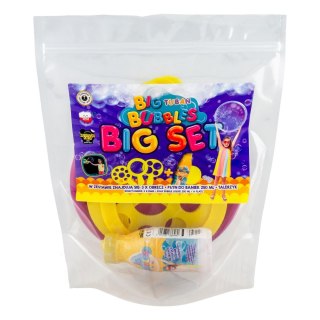 ZESTAW BIG TUBAN PŁYN 250 ml TALERZYK 3 RÓŻNE OBRĘCZE